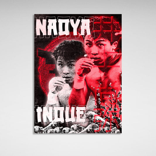 Boxer Naoya Inoue Canvas Wall Art Print