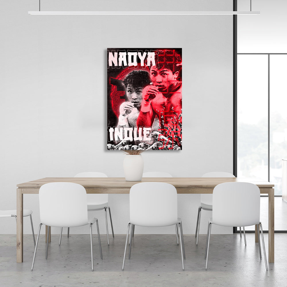 Boxer Naoya Inoue Canvas Wall Art Print