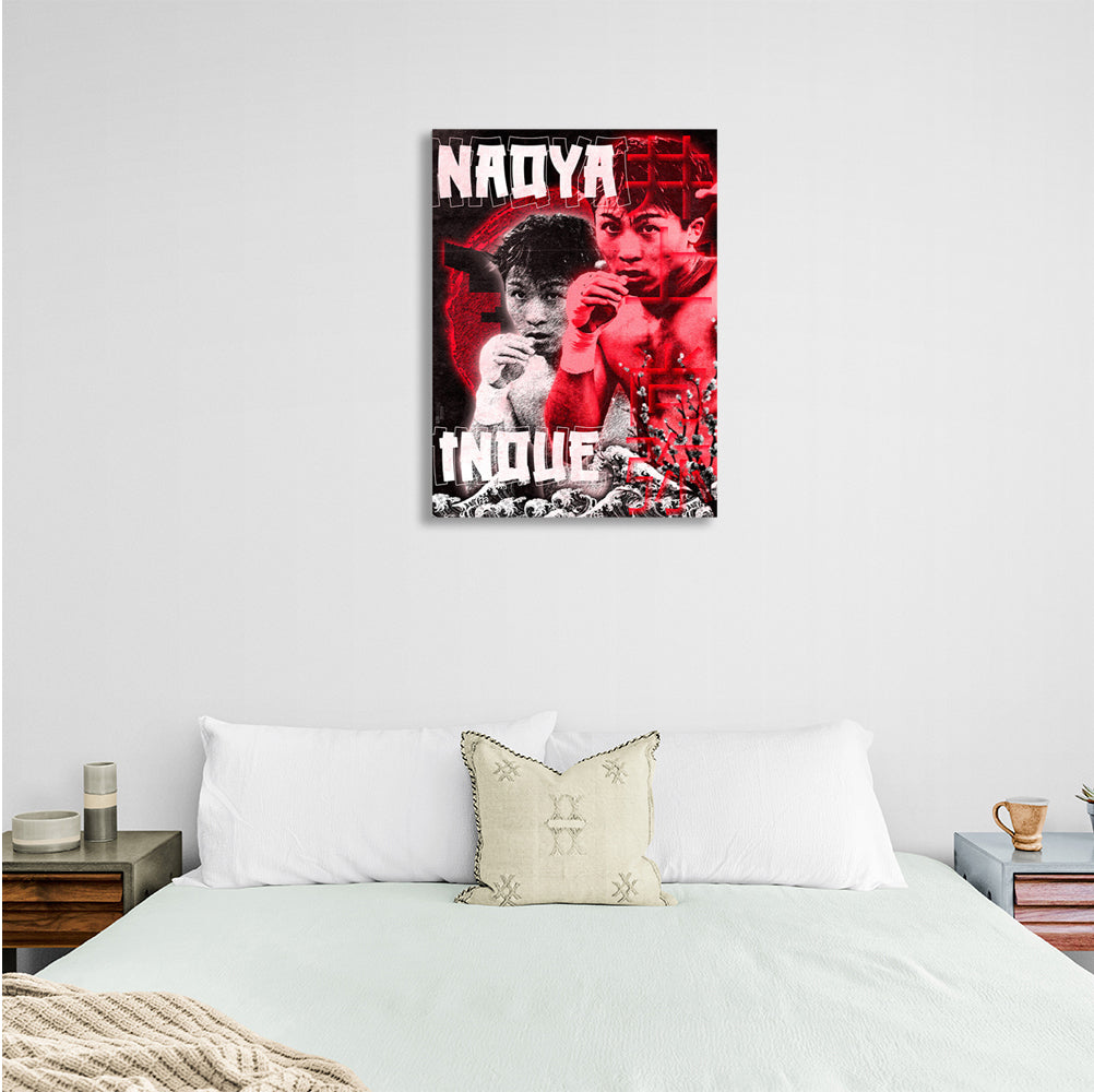 Boxer Naoya Inoue Canvas Wall Art Print