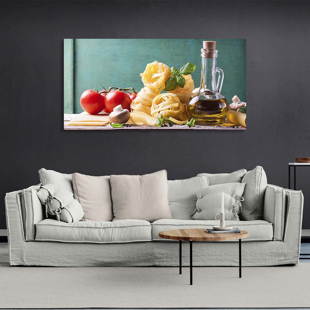 Canvas Wall Art Print For Kitchen Italian kitchen