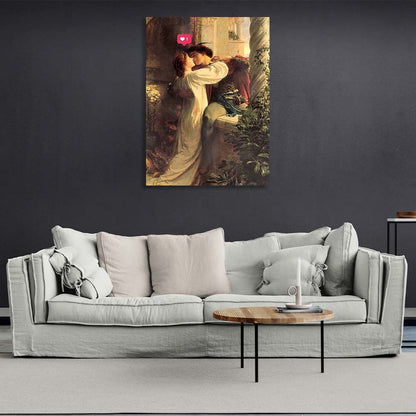 Canvas Wall Art Print Romeo and Juliet with laik