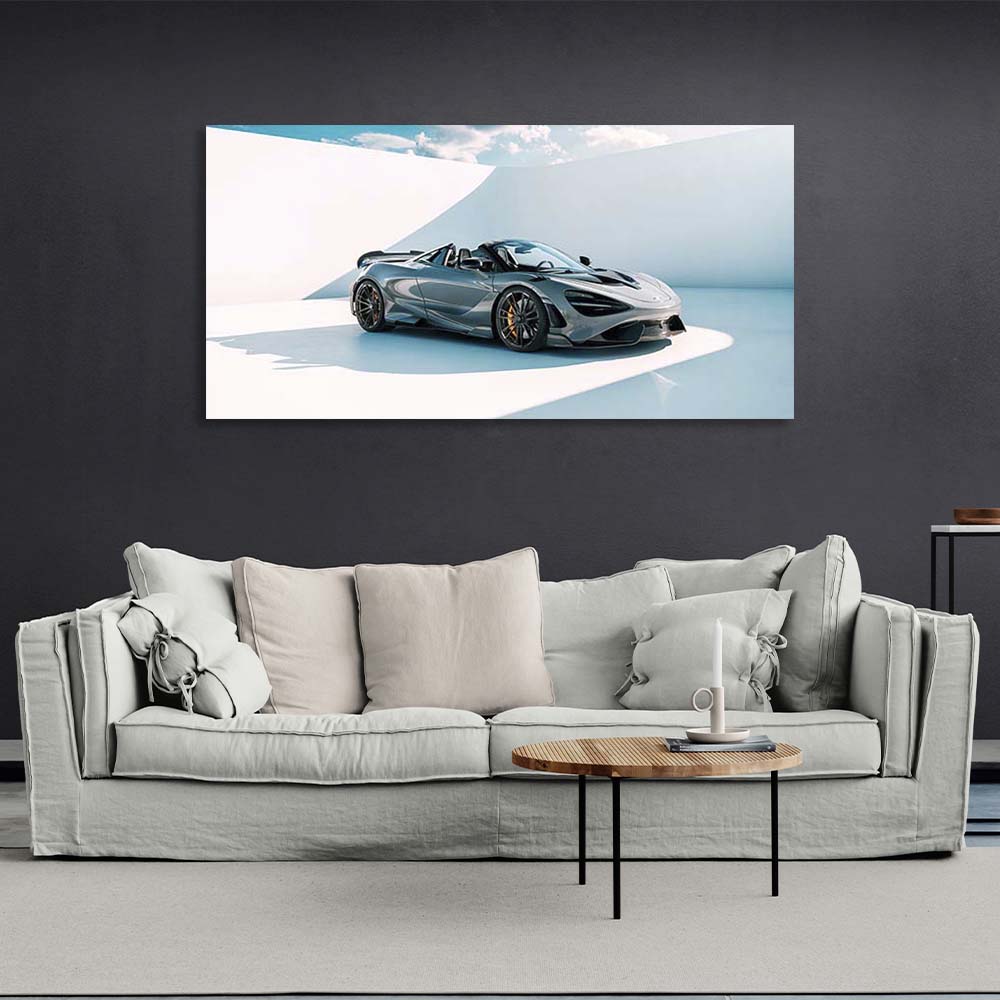 Canvas Wall Art Print Car McLaren 765LT Spider