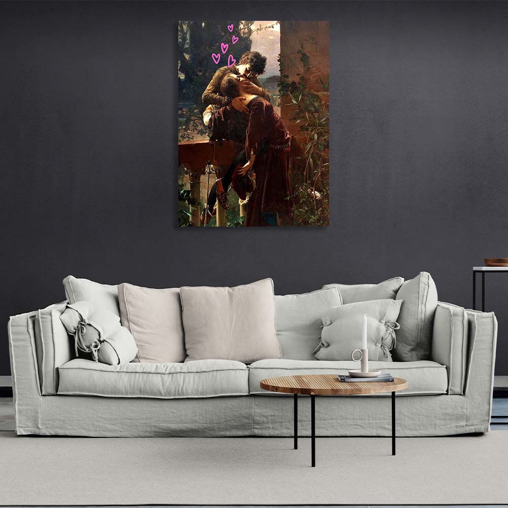 Canvas Wall Art Print Romeo and Juliet