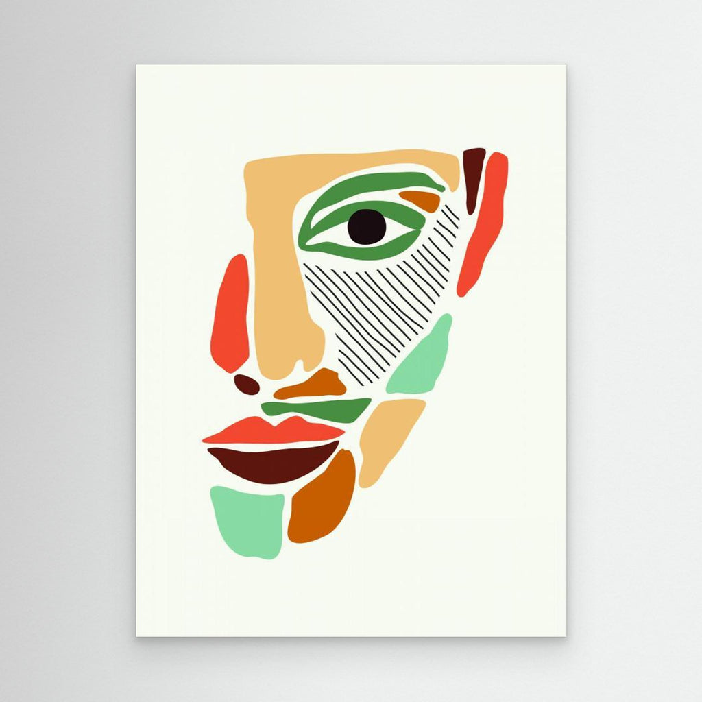 Color Abstract Faces 