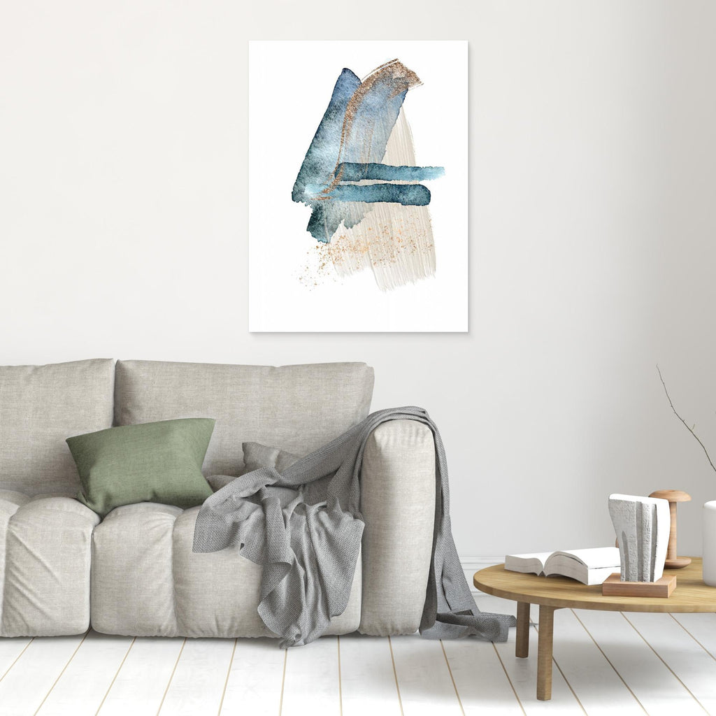 Atlantic Blue Abstract