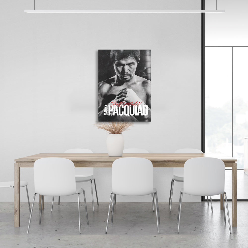 Boxer Manny Pacquiao Canvas Wall Art Print