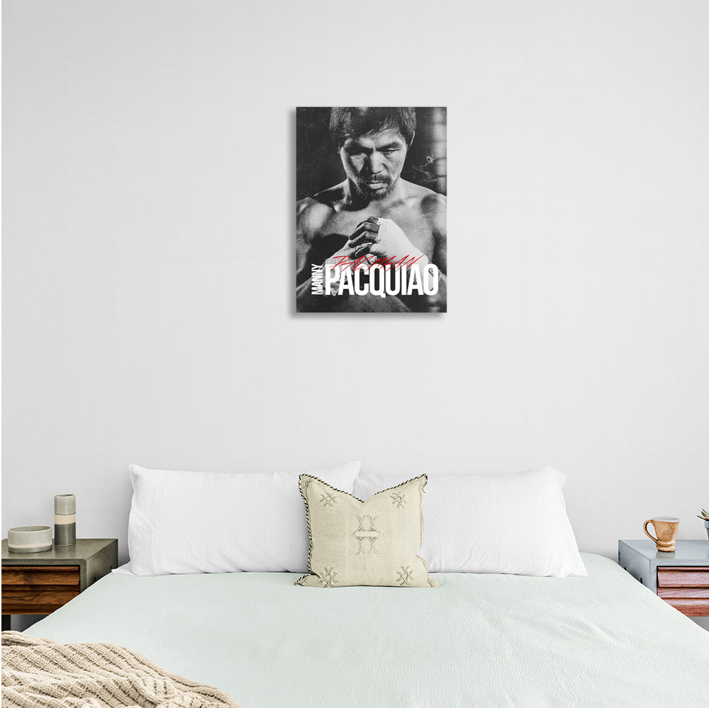 Boxer Manny Pacquiao Canvas Wall Art Print