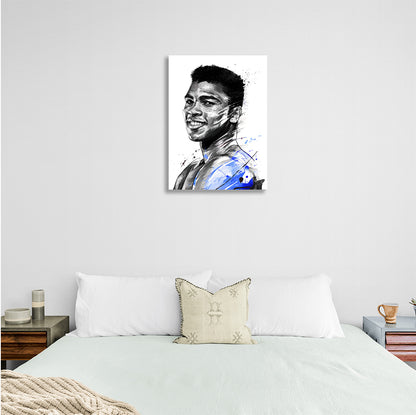 Boxer Muhammad Ali Canvas Wall Art Print