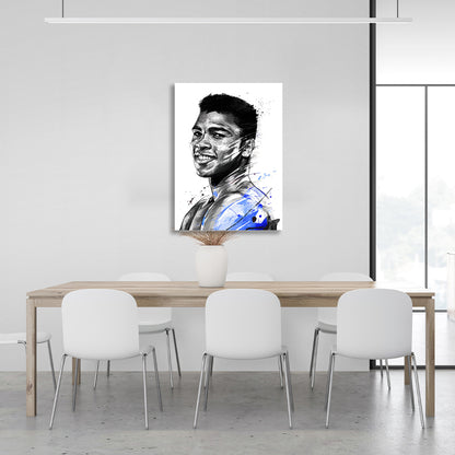 Boxer Muhammad Ali Canvas Wall Art Print