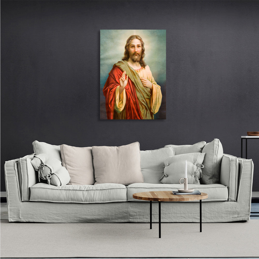 Religious Jesus Christ Canvas Wall Art Print