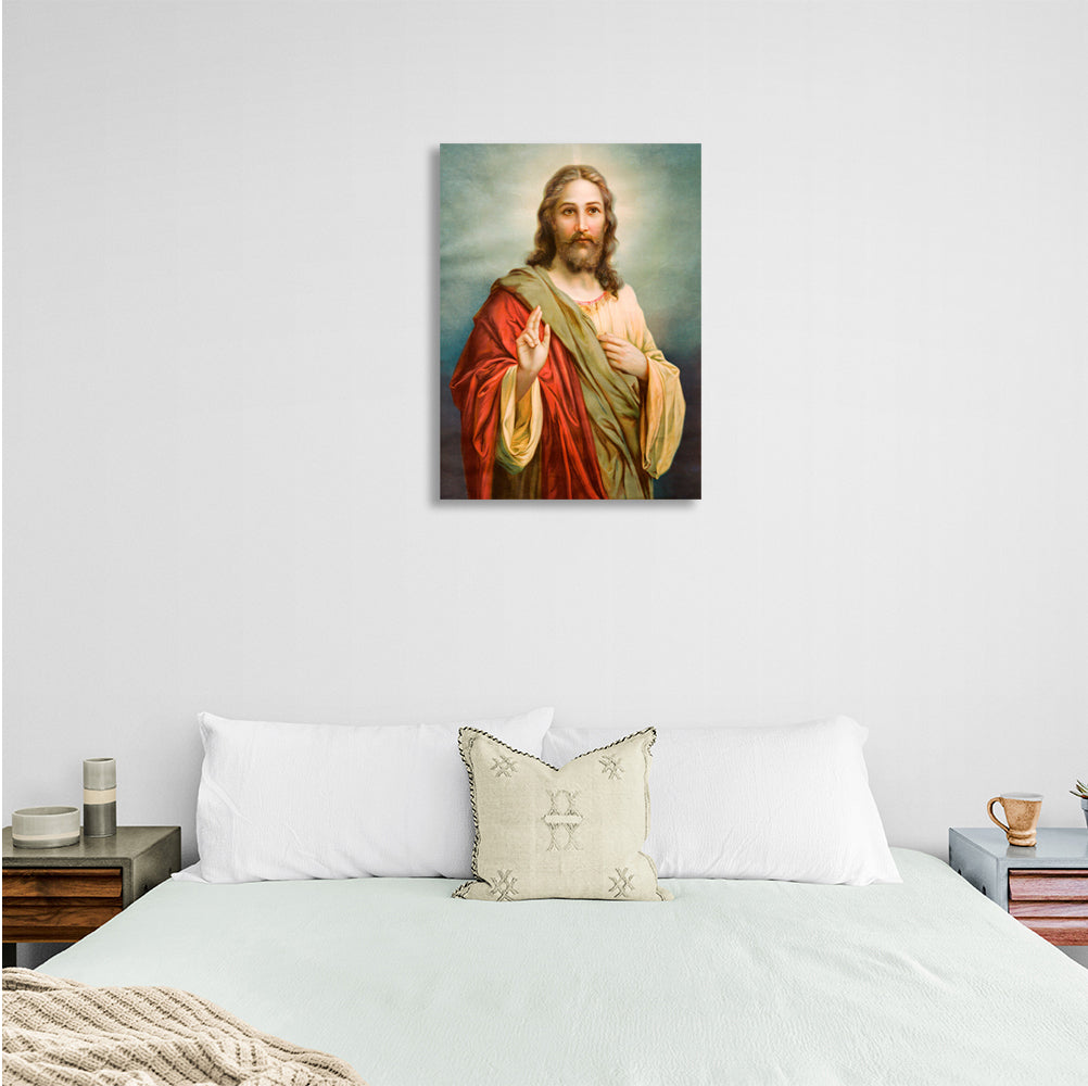 Religious Jesus Christ Canvas Wall Art Print