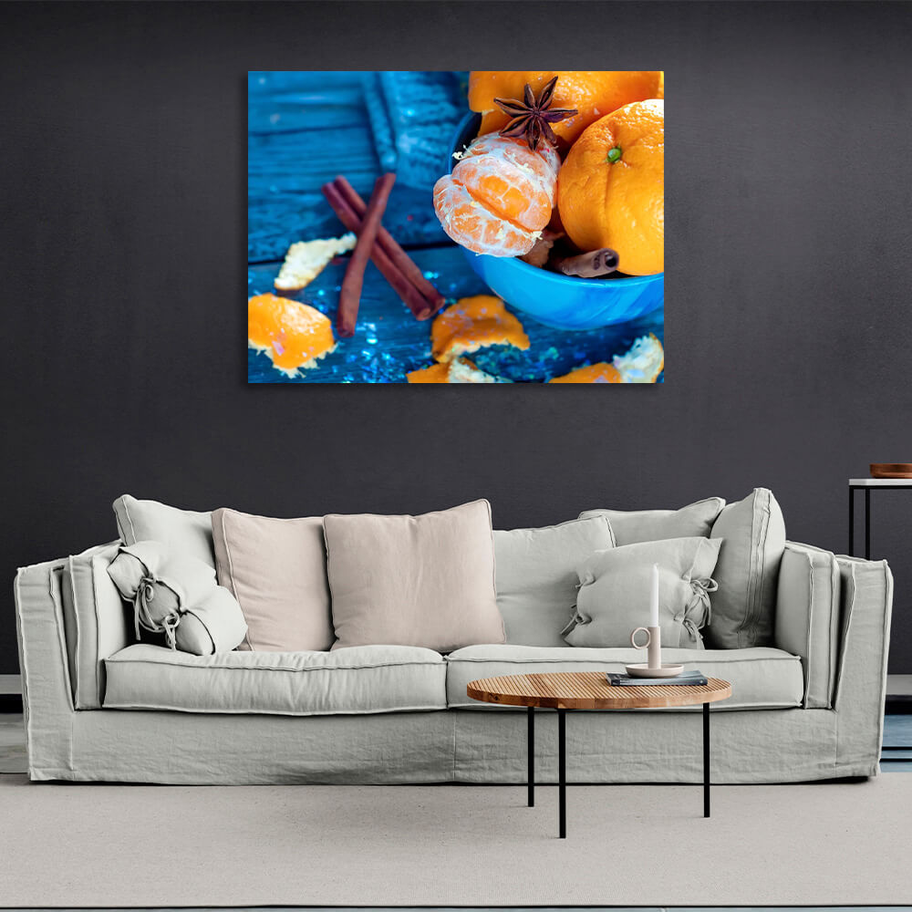 For the kitchen Citrus Canvas Wall Art Print