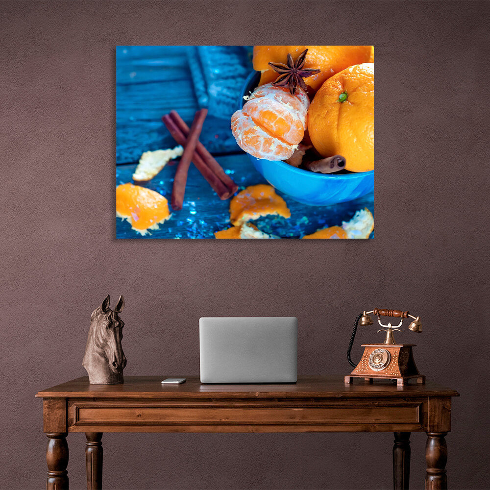 For the kitchen Citrus Canvas Wall Art Print