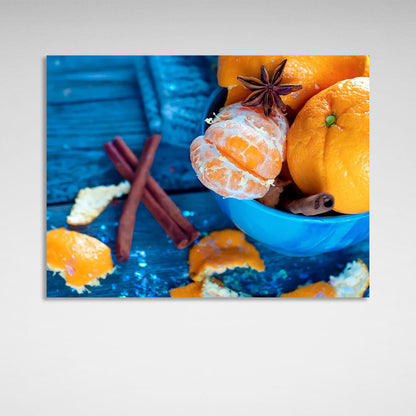 For the kitchen Citrus Canvas Wall Art Print