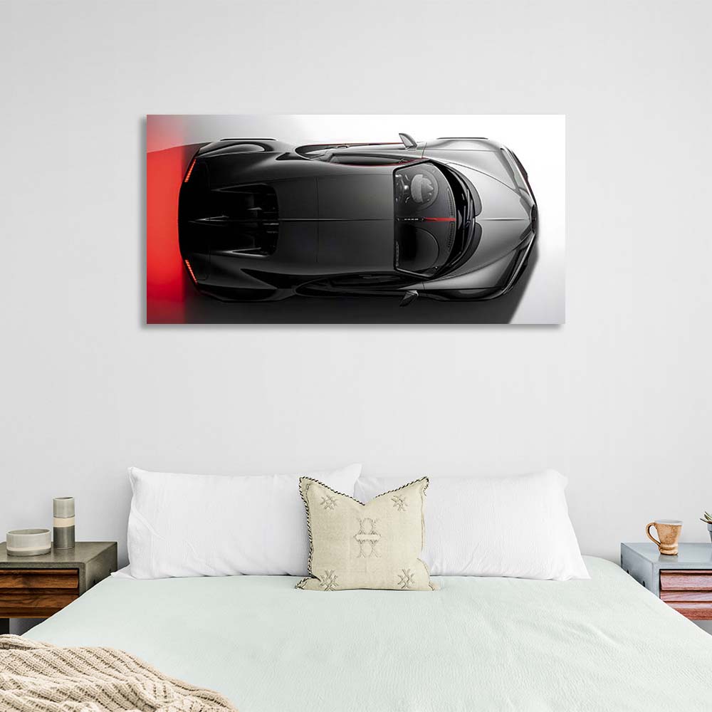 Bugatti Chiron Canvas Wall Art Print