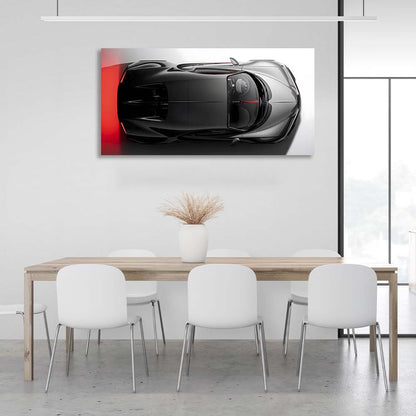 Bugatti Chiron Canvas Wall Art Print