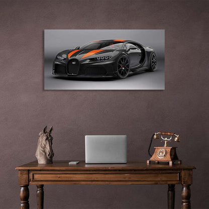 Bugatti Chiron Super Sport Canvas Wall Art Print