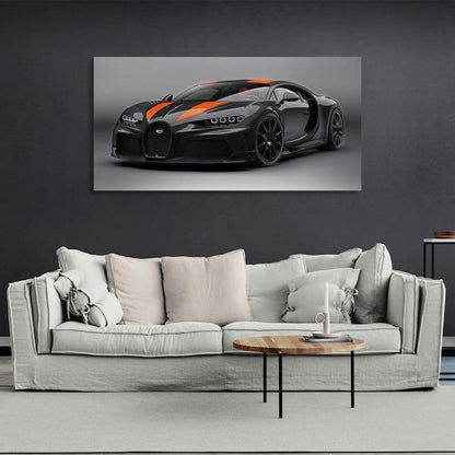 Bugatti Chiron Super Sport Canvas Wall Art Print