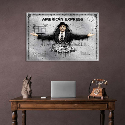 Card Royal American Express Inspirational Canvas Wall Art Print