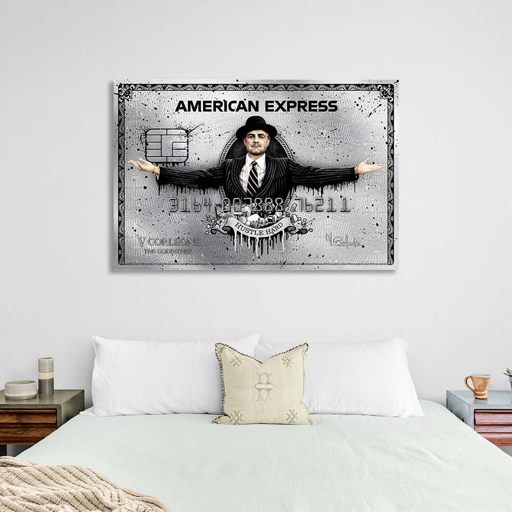 Card Royal American Express Inspirational Canvas Wall Art Print