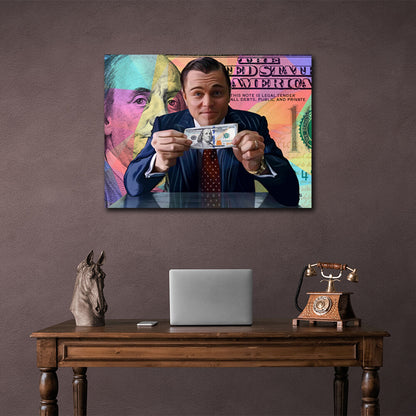 The Wolf of Wall Street Inspirational Canvas Wall Art Print