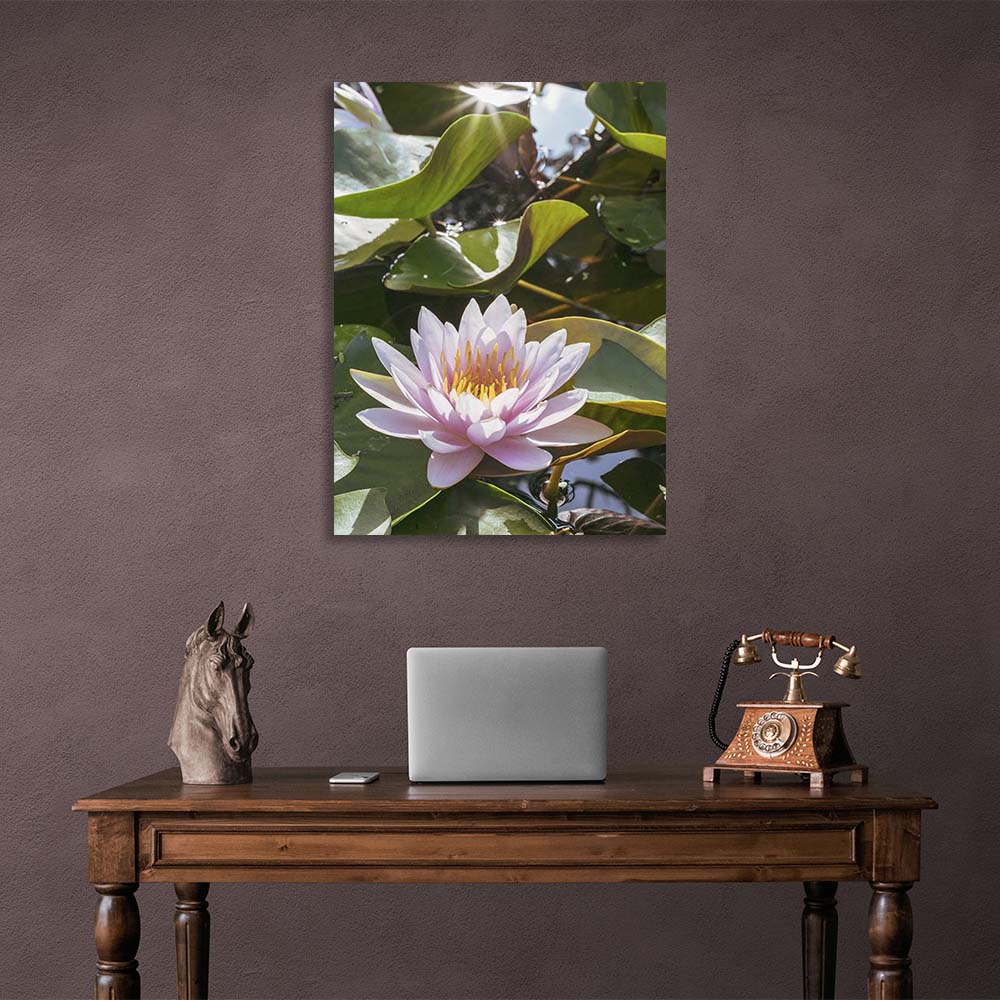 Canvas Wall Art Print Lotus Flower