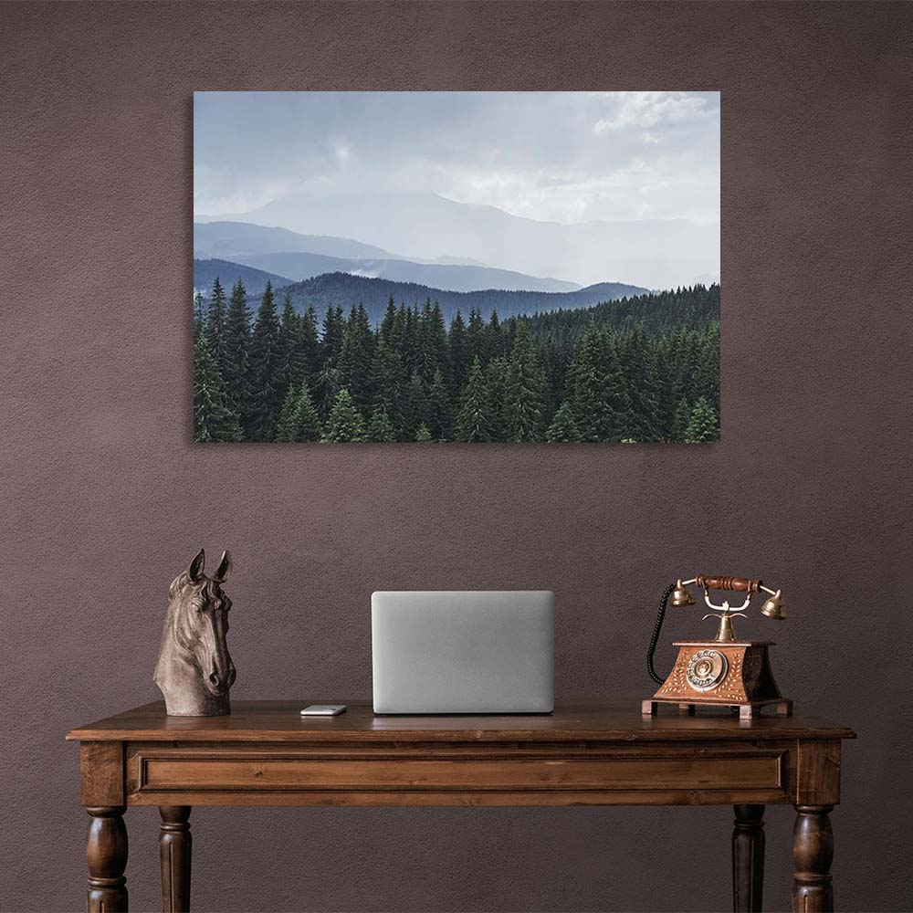 Canvas Wall Art Print Carpathian Forest