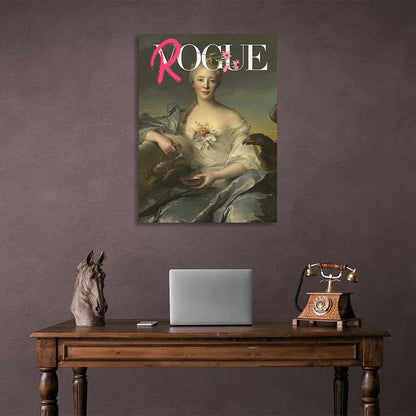 Canvas Wall Art Print Madame de Pompadour. Rogue