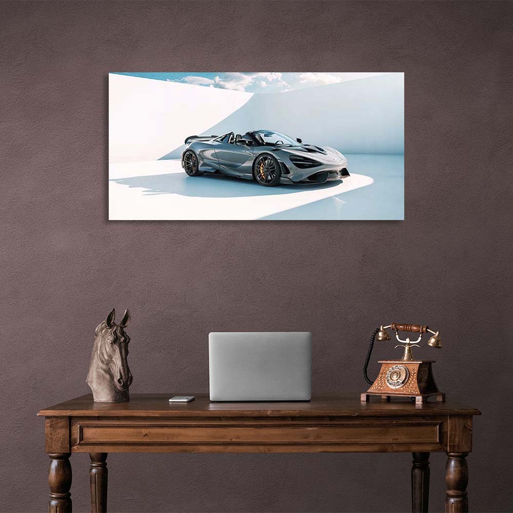 Canvas Wall Art Print Car McLaren 765LT Spider