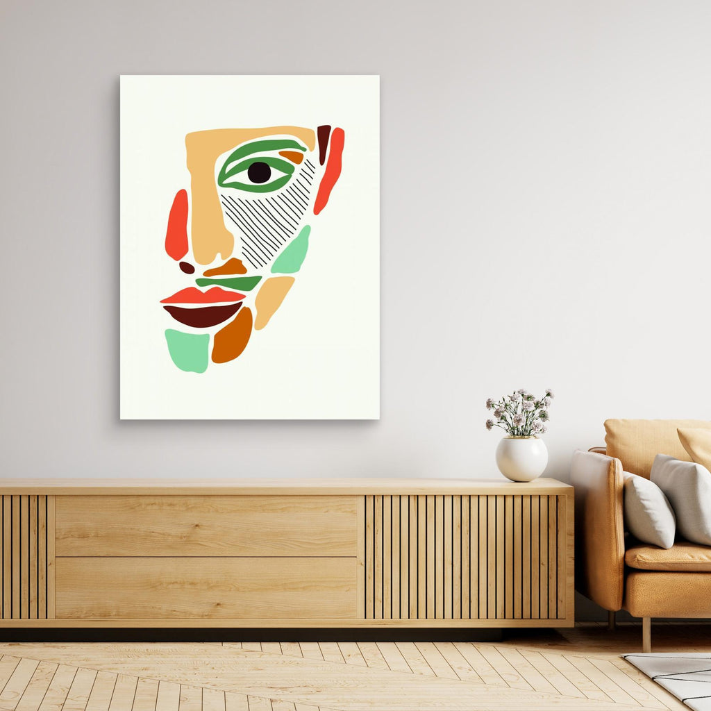 Color Abstract Faces 