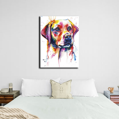 Labrador Canvas Wall Art Print