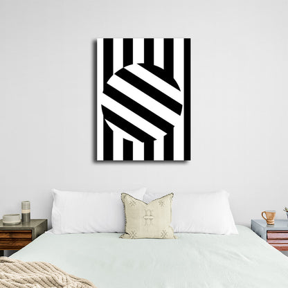 Abstraction Illusionary Canvas Wall Art Print