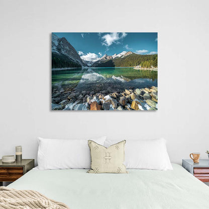 Canvas Wall Art Print Lake Louise