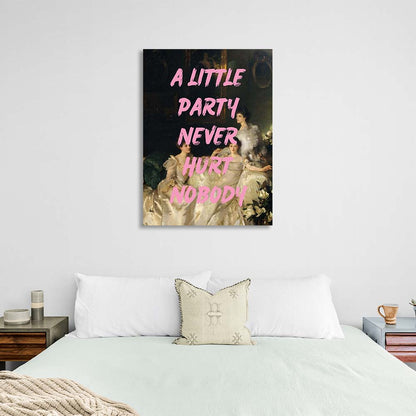 Canvas Wall Art Print The Wyndham Sisters. Little Party Never Hurt Nobody