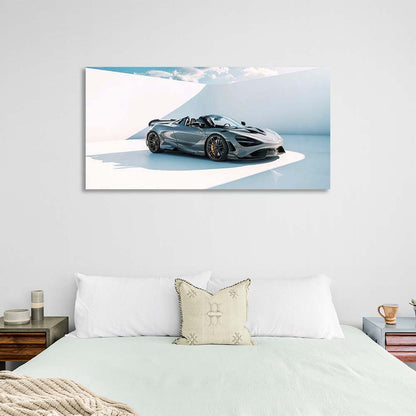 Canvas Wall Art Print Car McLaren 765LT Spider