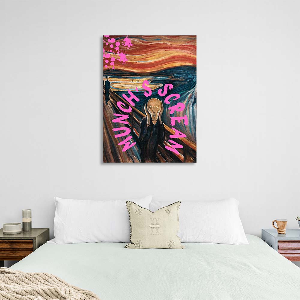 Canvas Wall Art Print Munch's Scream