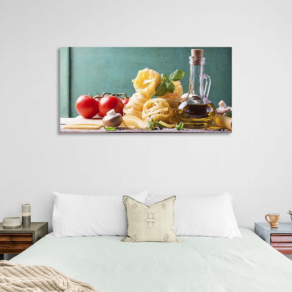 Canvas Wall Art Print For Kitchen Italian kitchen