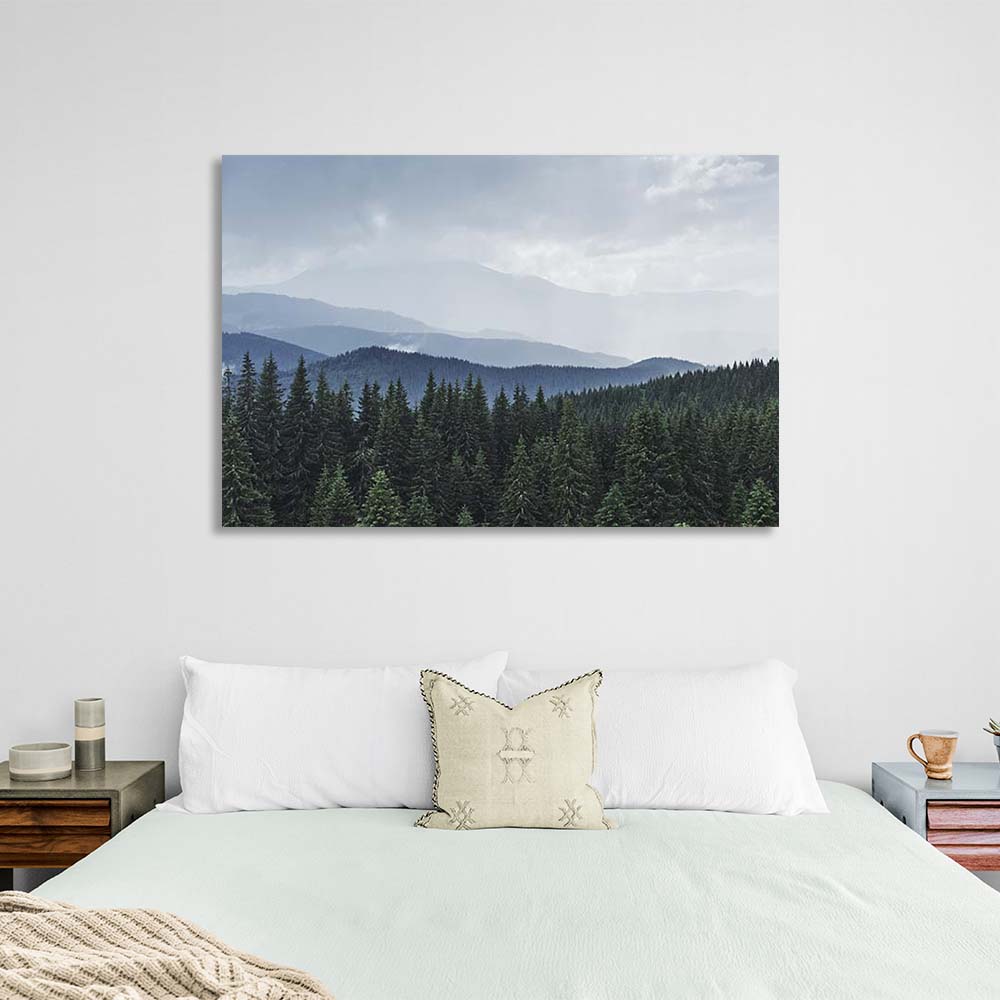 Canvas Wall Art Print Carpathian Forest