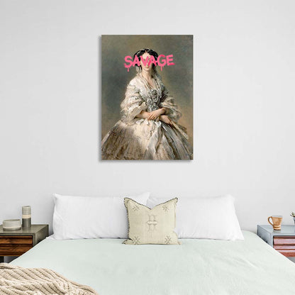 Canvas Wall Art Print Portrait of the Empress. Savage