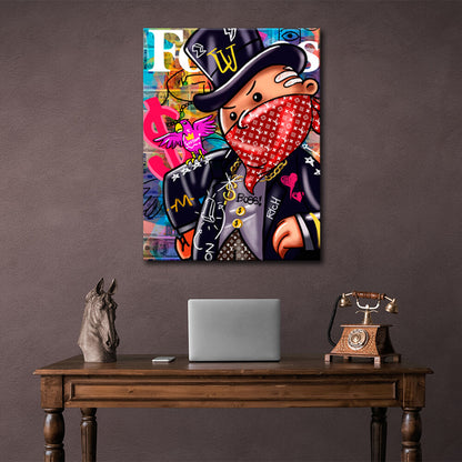 Freedom Monopoly Canvas Wall Art Print