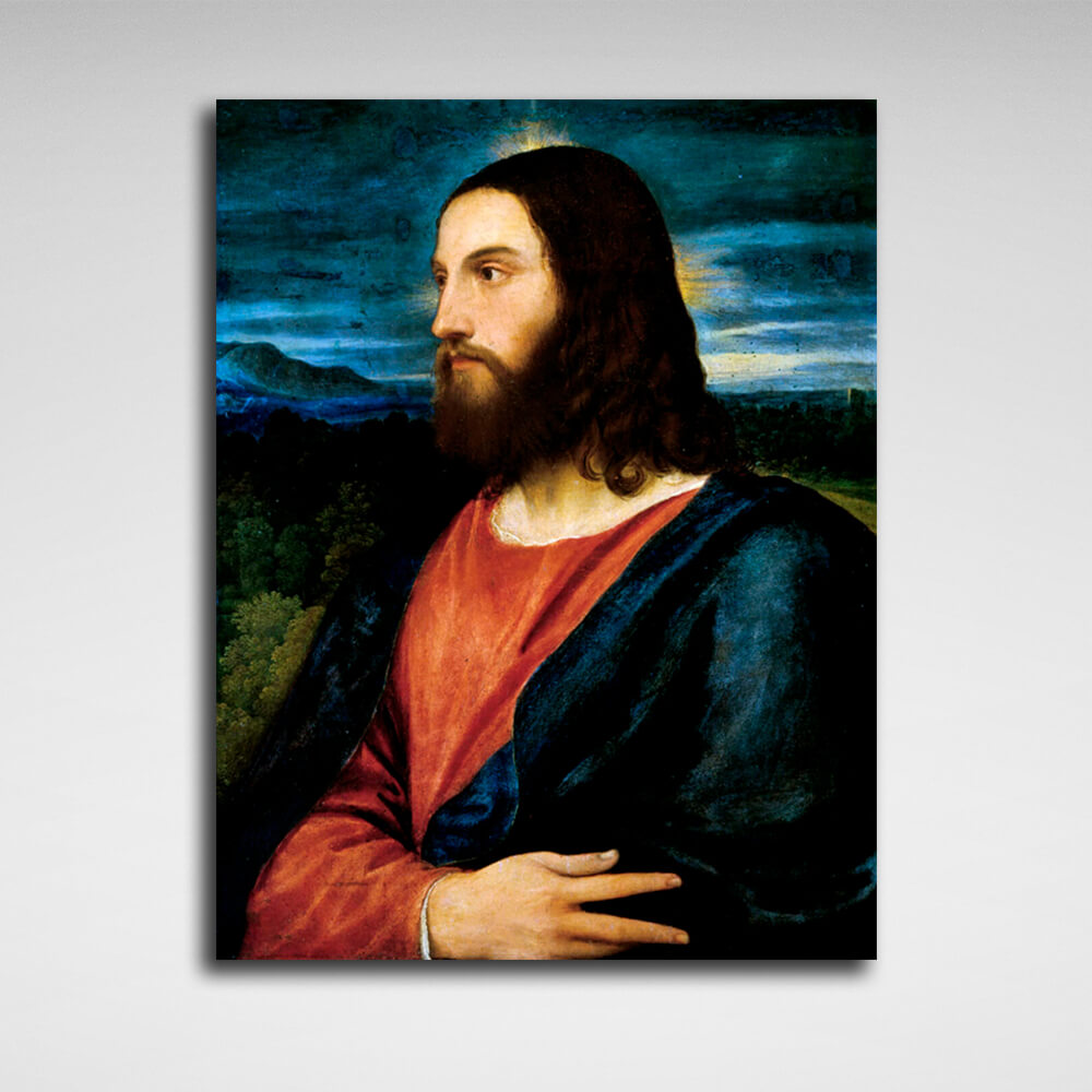 Reproduction Christ the Redeemer Titian Reproduction Canvas Wall Art Print