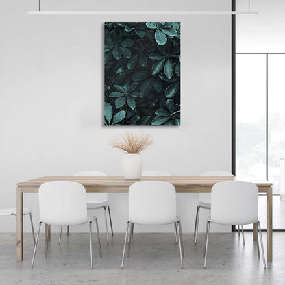 Canvas Wall Art Print Schefflera bush