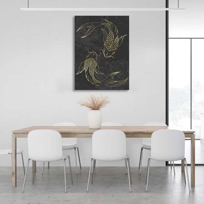 Canvas Wall Art Print Zodiac sign Pisces