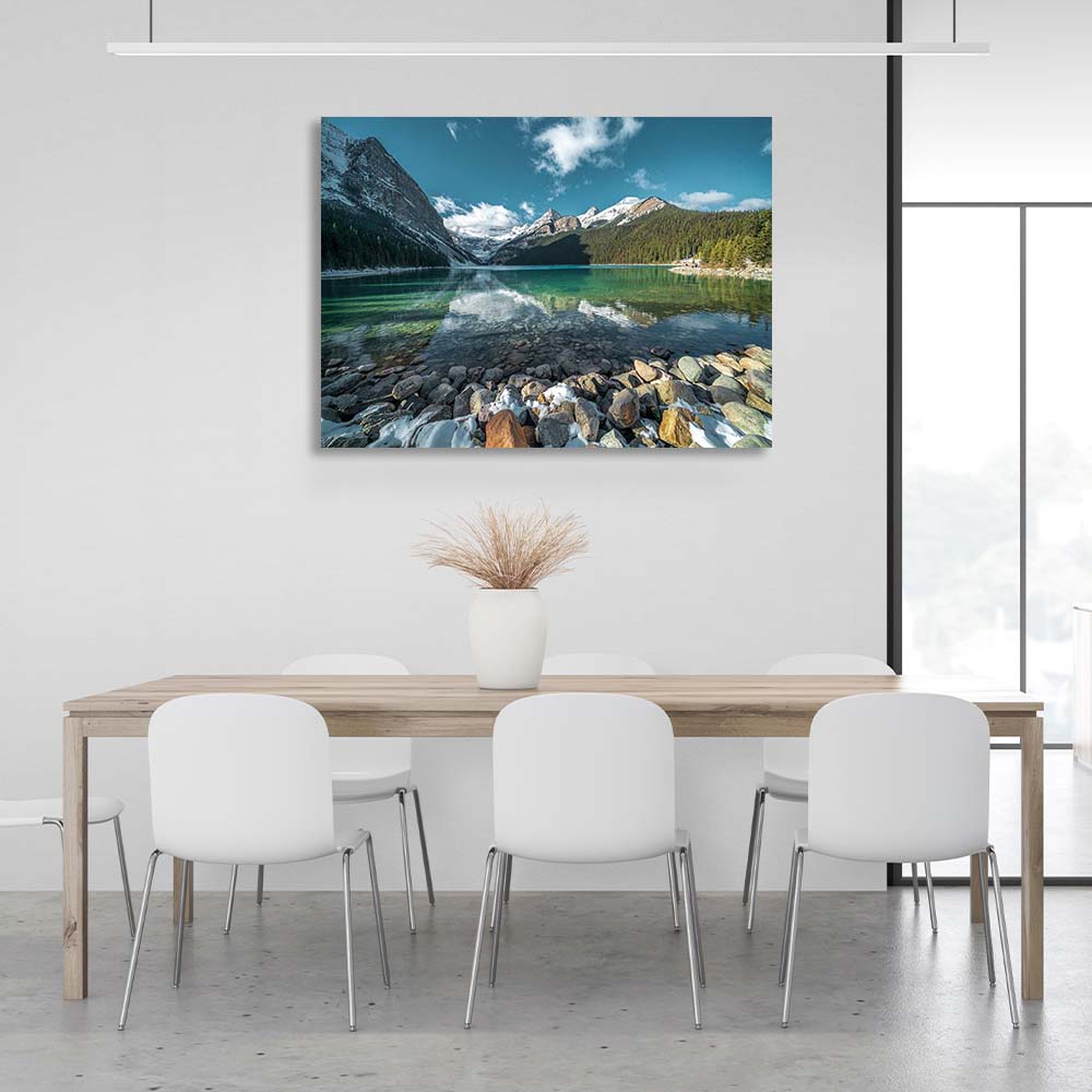 Canvas Wall Art Print Lake Louise