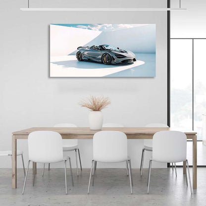 Canvas Wall Art Print Car McLaren 765LT Spider