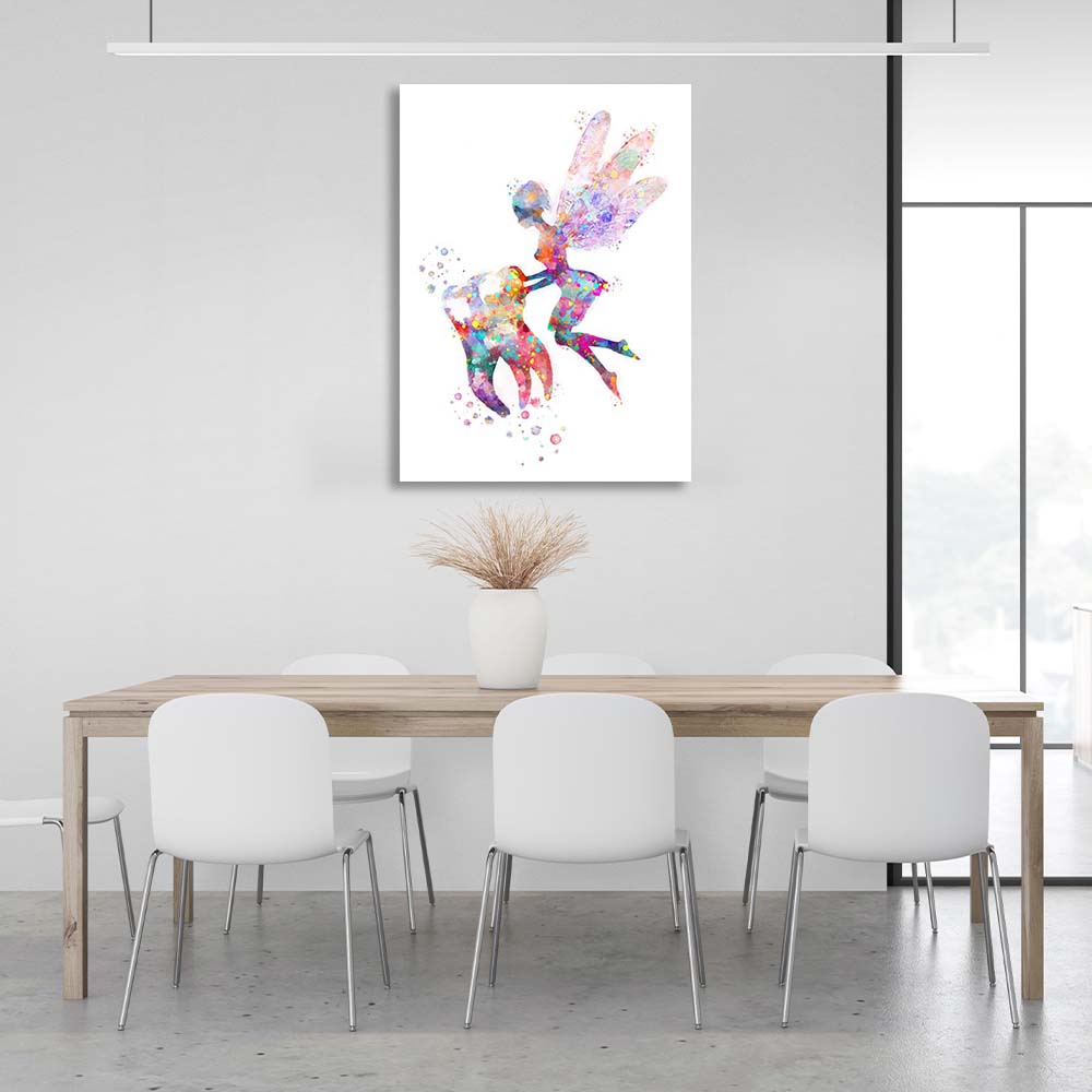 Canvas Wall Art Print Tooth Fairy