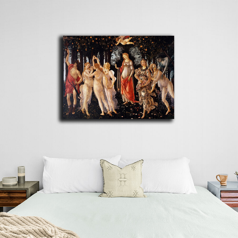 Reproduction Botticelli Spring Reproduction Canvas Wall Art Print