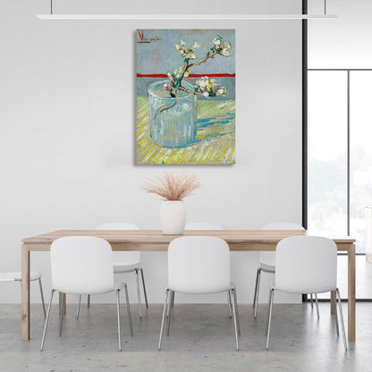 Reproduction Almond blossom branches Van Gogh Reproduction Canvas Wall Art Print