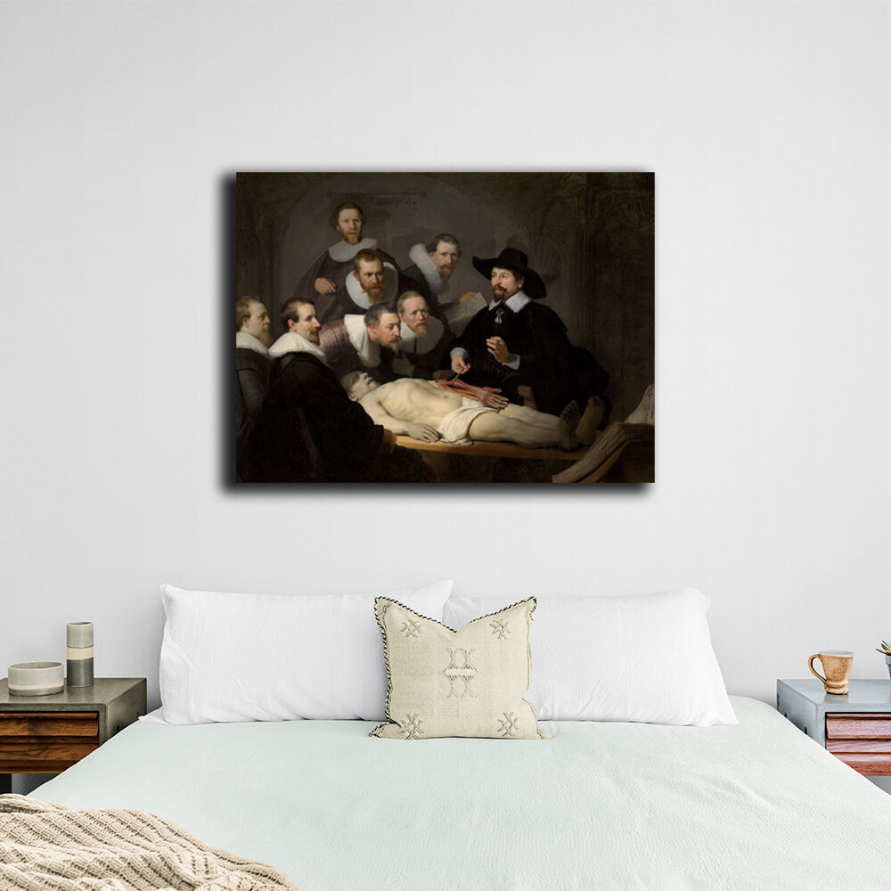 Reproduction Dr. Tulp's anatomy lesson Rembrandt Reproduction Canvas Wall Art Print