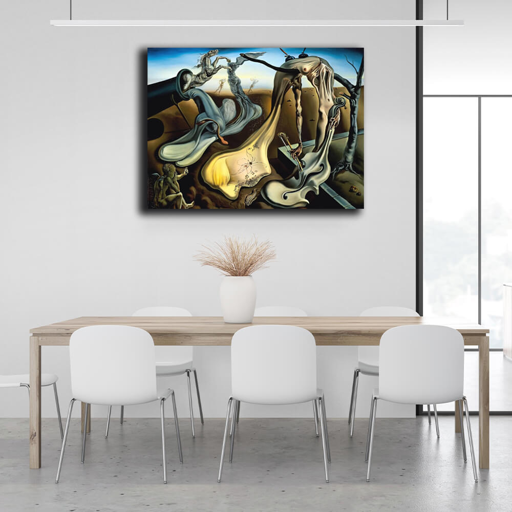 Reproduction The evening spider promises hope Salvador Dali Reproduction Canvas Wall Art Print